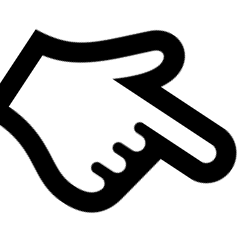 Hand icon